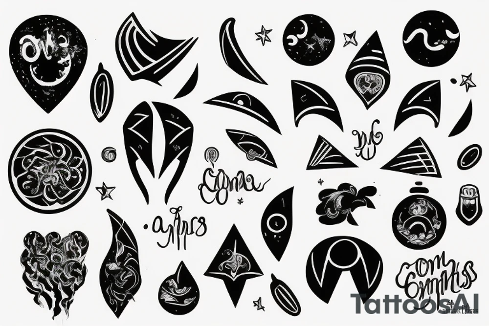 one of these nights tattoo idea