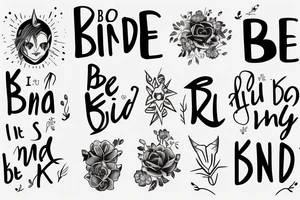 someone to be kind to in between the dark in the light tattoo idea