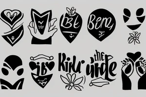 someone to be kind to in between the dark in the light car tattoo idea