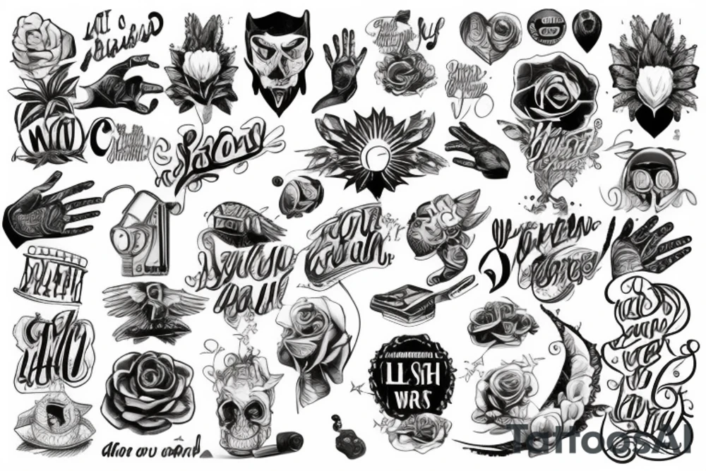 Let it all work out tattoo idea