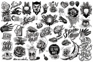 Let it all work out tattoo idea