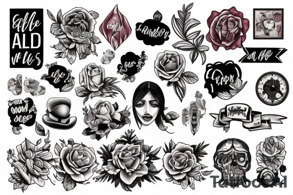 Let it all work out tattoo idea