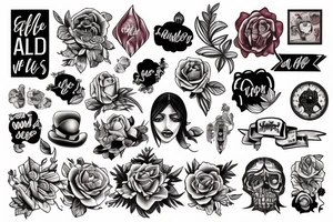 Let it all work out tattoo idea