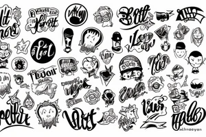 Let it all work out tattoo idea