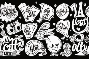 Let it all work out tattoo idea