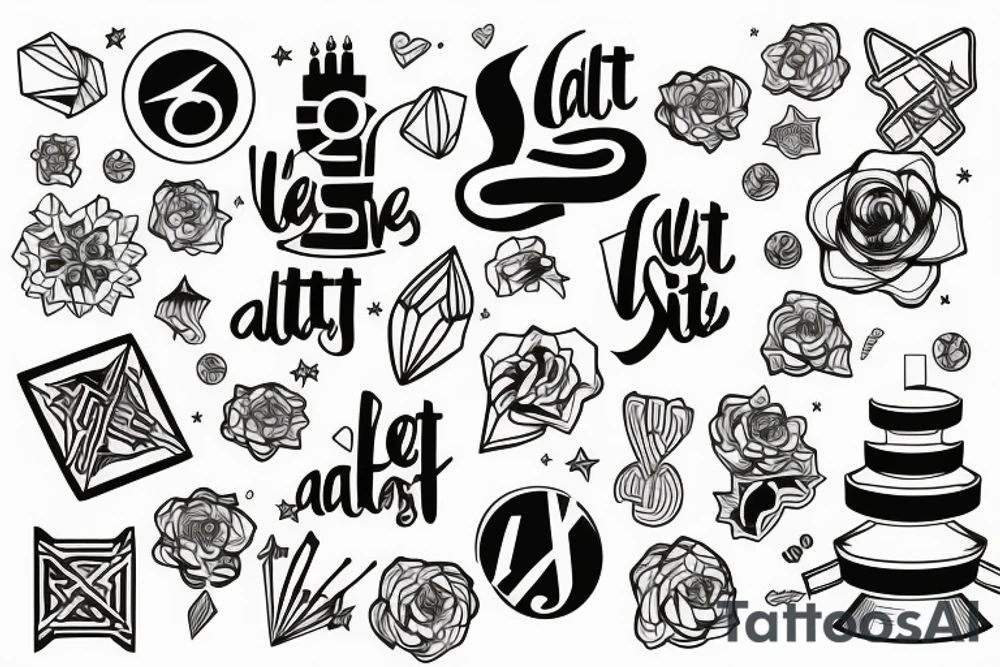 Let it all work out tattoo idea