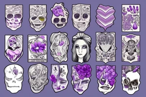 Lavender tattoo idea