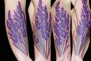 Lavender tattoo idea