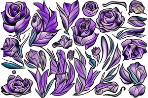 Lavender tattoo idea