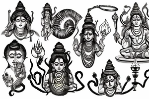 Lord Shiva tattoo idea