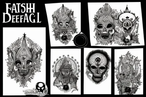 Mahakal tattoo idea