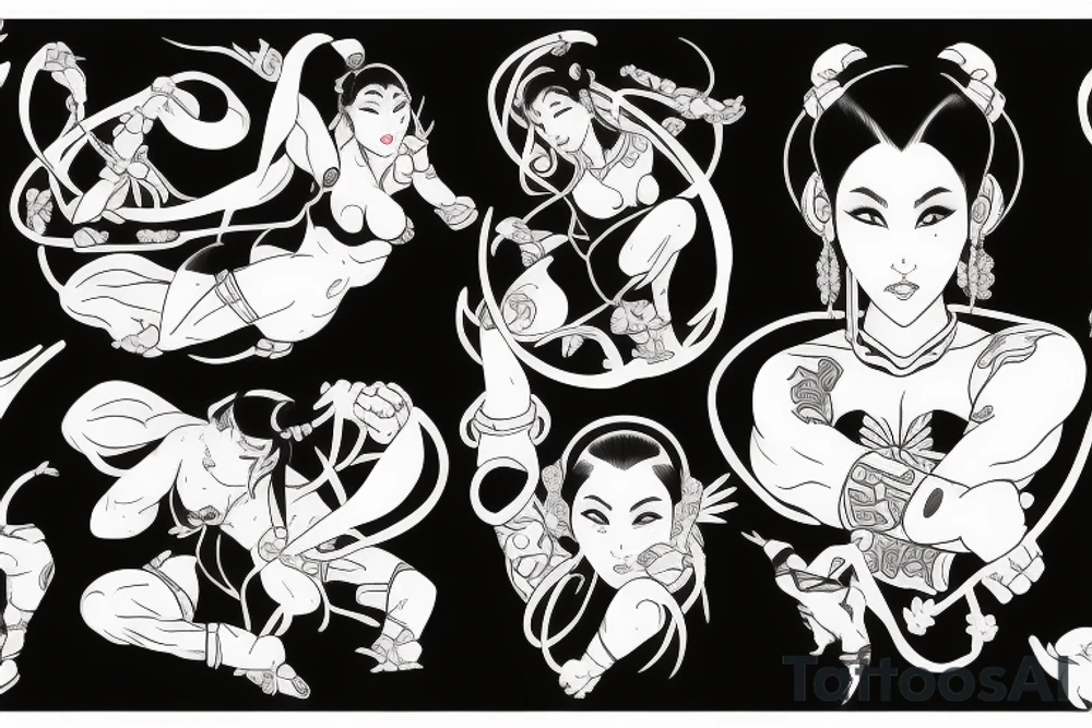 Chun li tattoo idea