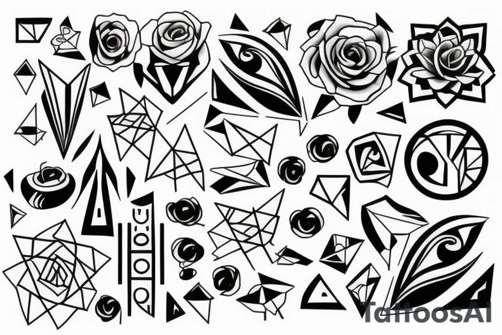 Straight tattoo idea