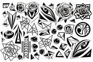 Straight tattoo idea