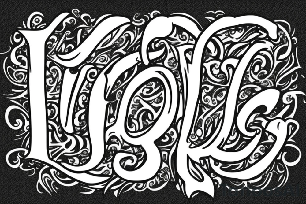 Name tattoo idea