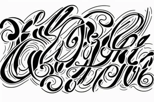 Name tattoo idea