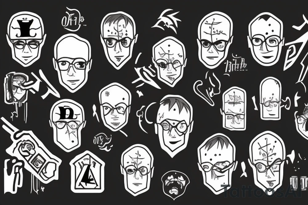 dwight from the office tattoo idea