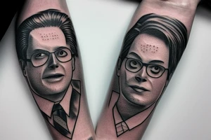 dwight from the office tattoo idea