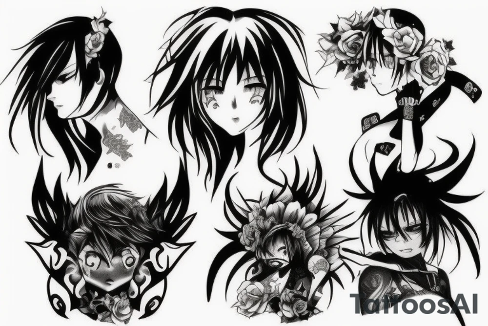 anime tattoo idea
