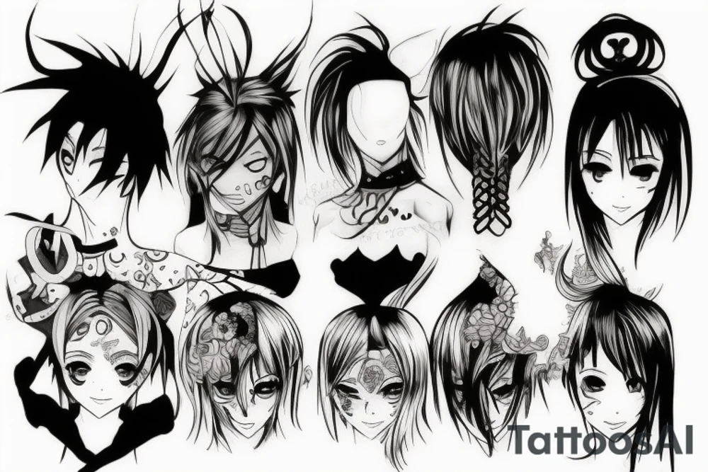 anime tattoo idea