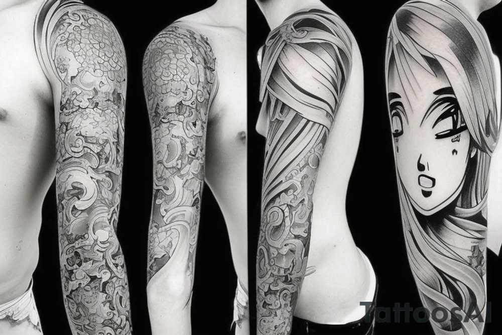anime tattoo idea