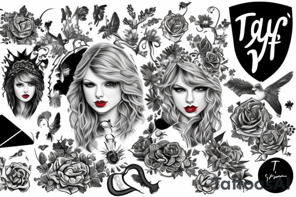 Taylor swift tattoo idea