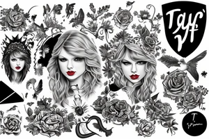 Taylor swift tattoo idea