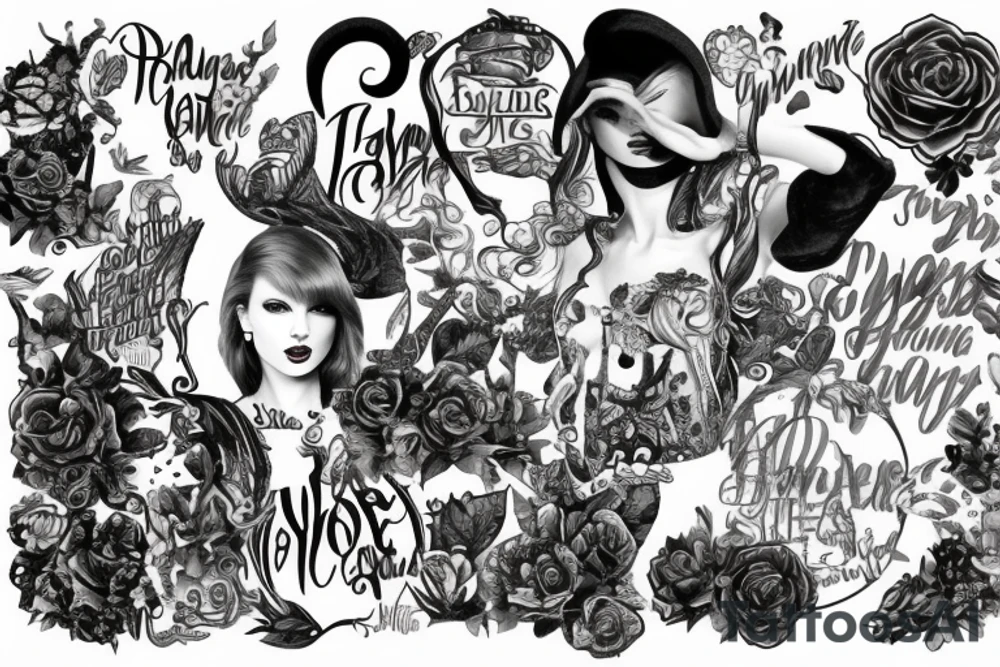 Taylor swift tattoo idea