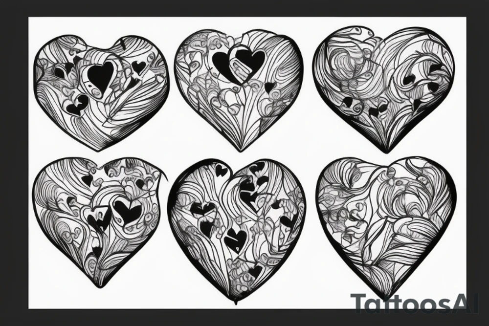 heart tattoo idea