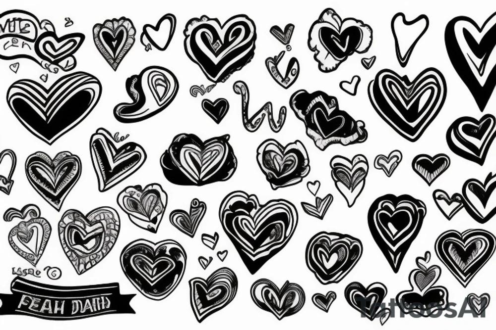 heart tattoo idea
