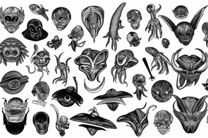 Alien tattoo idea
