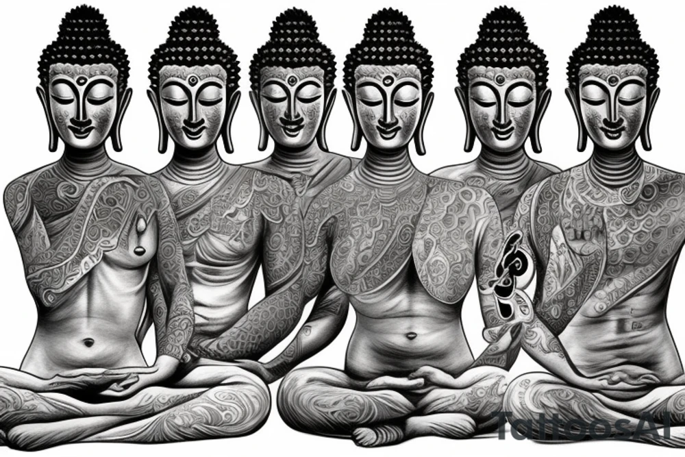 Buddha tattoo idea