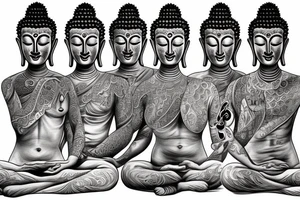 Buddha tattoo idea