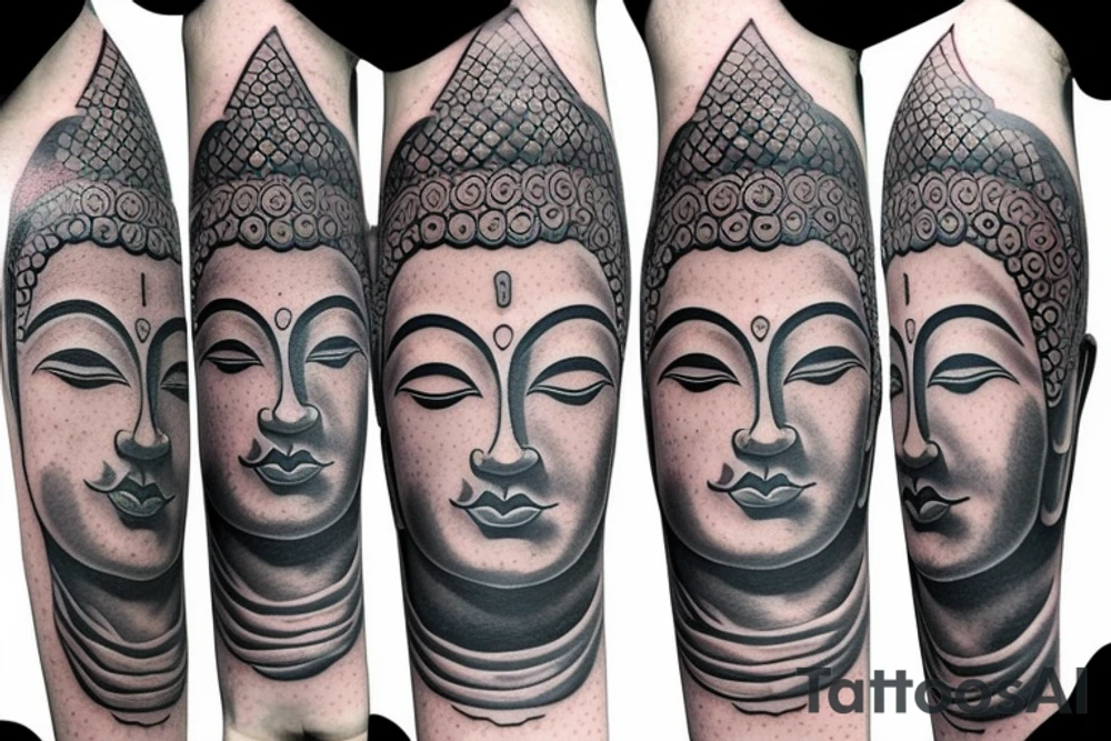 Buddha tattoo idea
