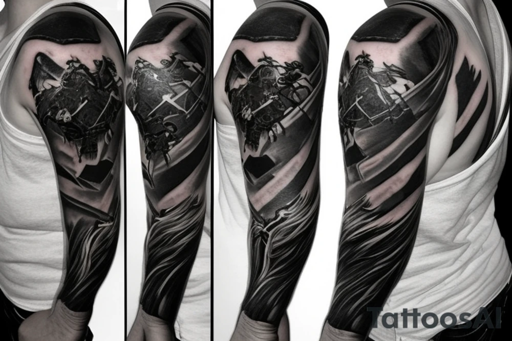 dark knight armor tattoo idea