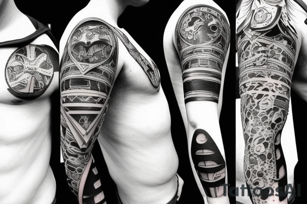 dark knight armor tattoo idea