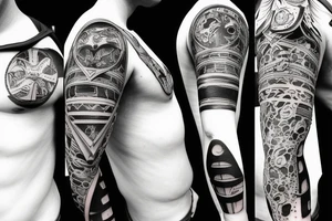 dark knight armor tattoo idea