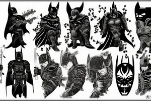 dark knight armor tattoo idea