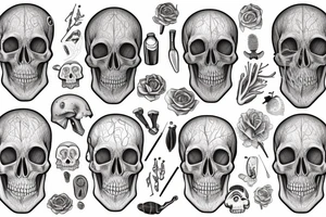 anatomy
skull
carrot tattoo idea
