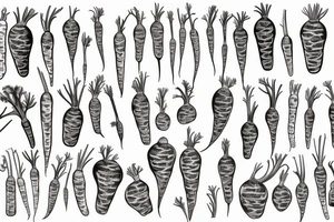 anatomy
carrot tattoo idea