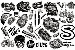 drugs tattoo idea
