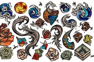 D&D apostrophe tattoo idea