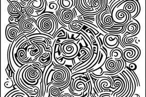 Maze apostrophe tattoo tattoo idea