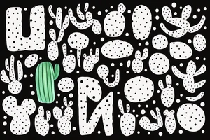 feminism logo with cactus tattoo idea