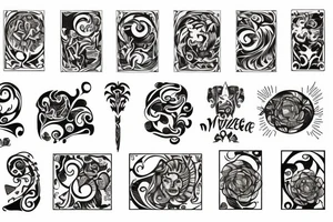 Maze apostrophe tattoo tattoo idea