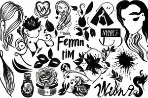 feminism logo tattoo idea