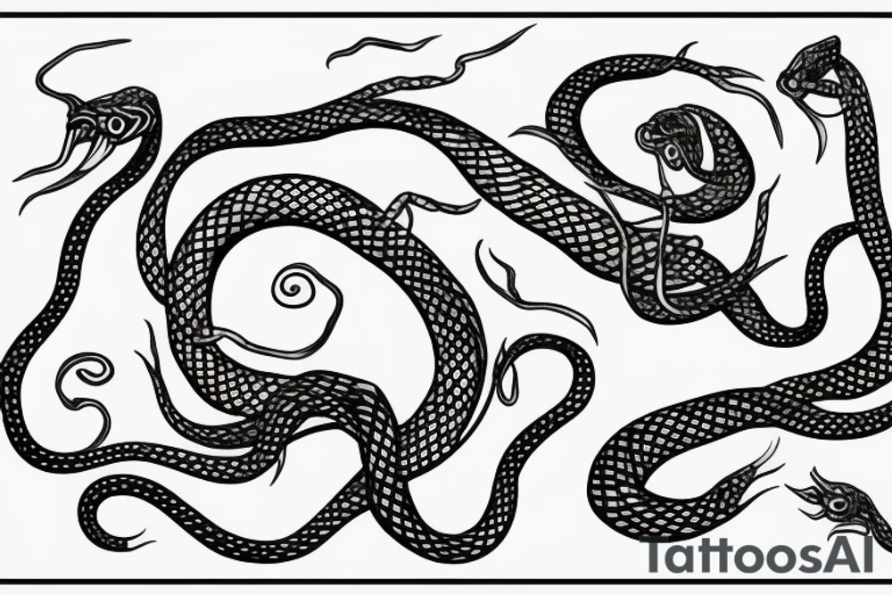 snake tattoo idea