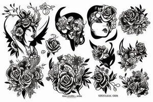 rie cuando puedas llora cuando lo necesites tattoo idea