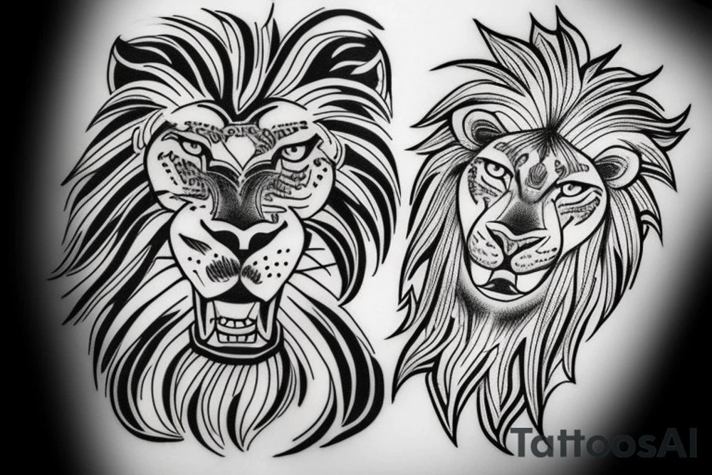 Lion roars
15.05.2000 tattoo idea