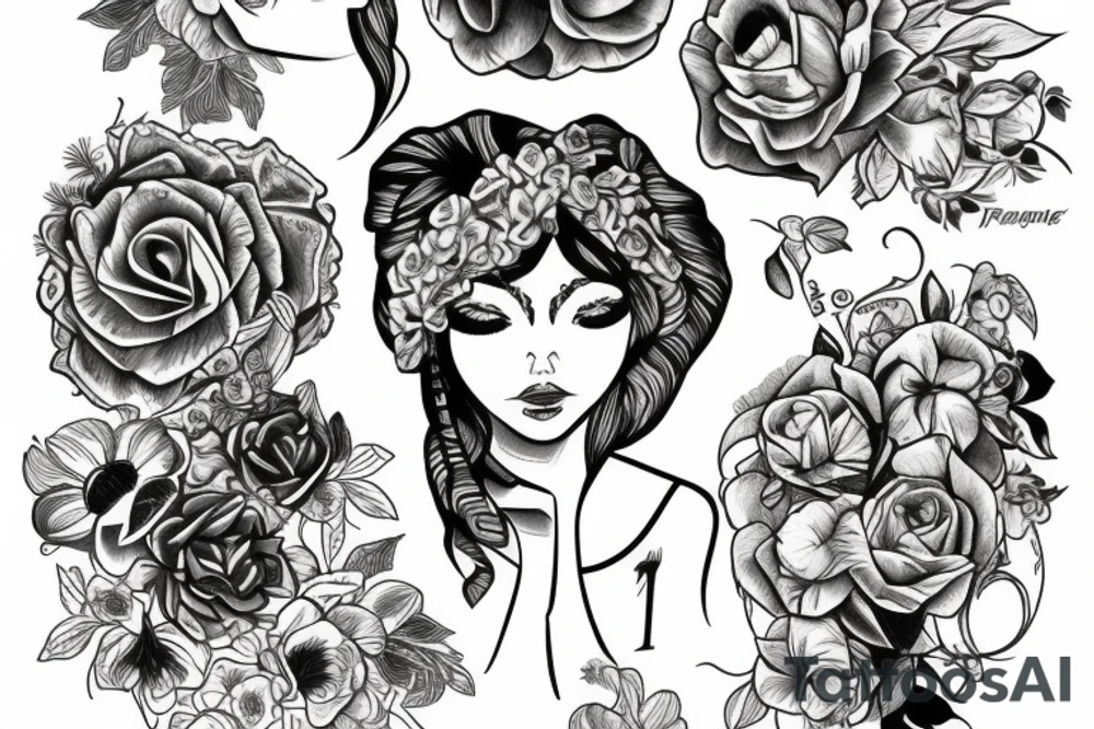 russian women tattoo idea